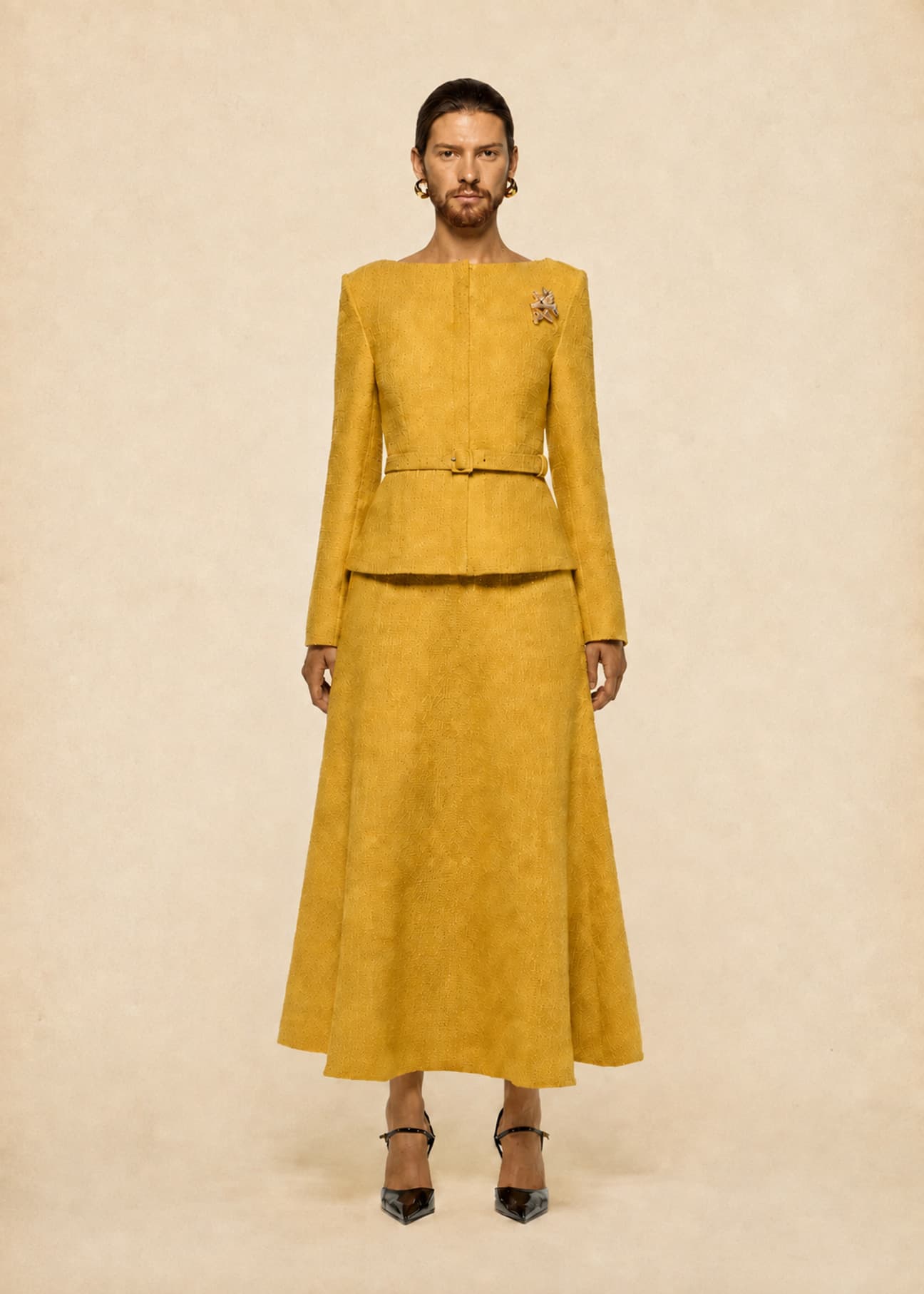 Cady Jacket in Mustard